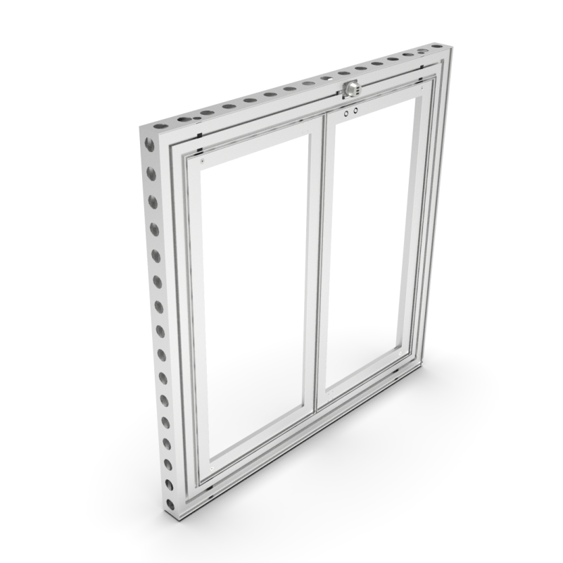beMatrix B62 beidseitig verschließbare Stauraumtür 0992 x 0992mm